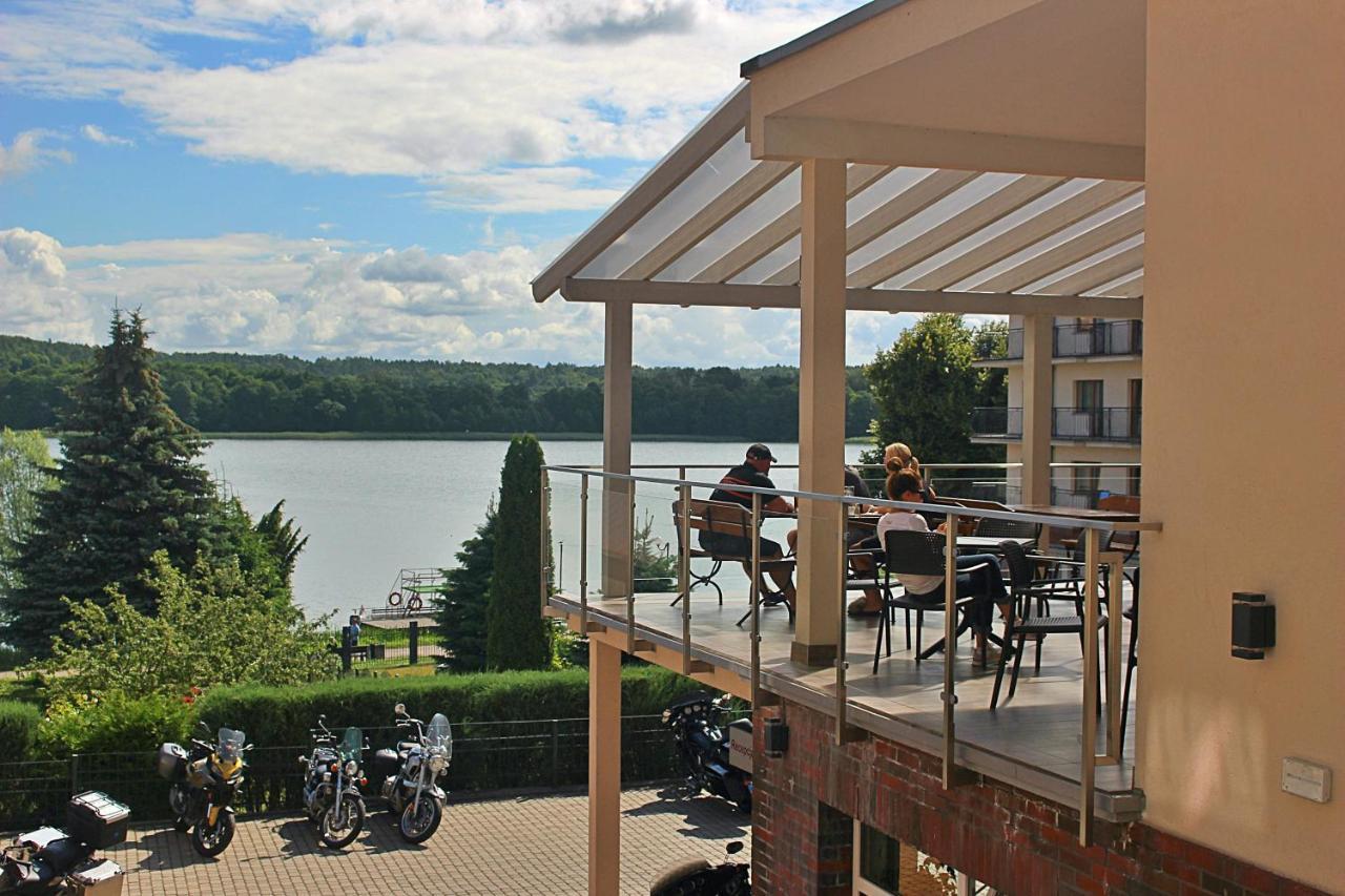 Hotel Huszcza Mrągowo Exterior foto