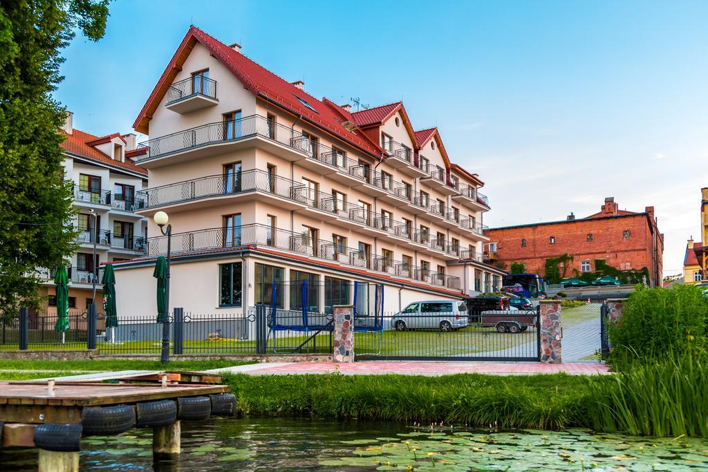 Hotel Huszcza Mrągowo Exterior foto