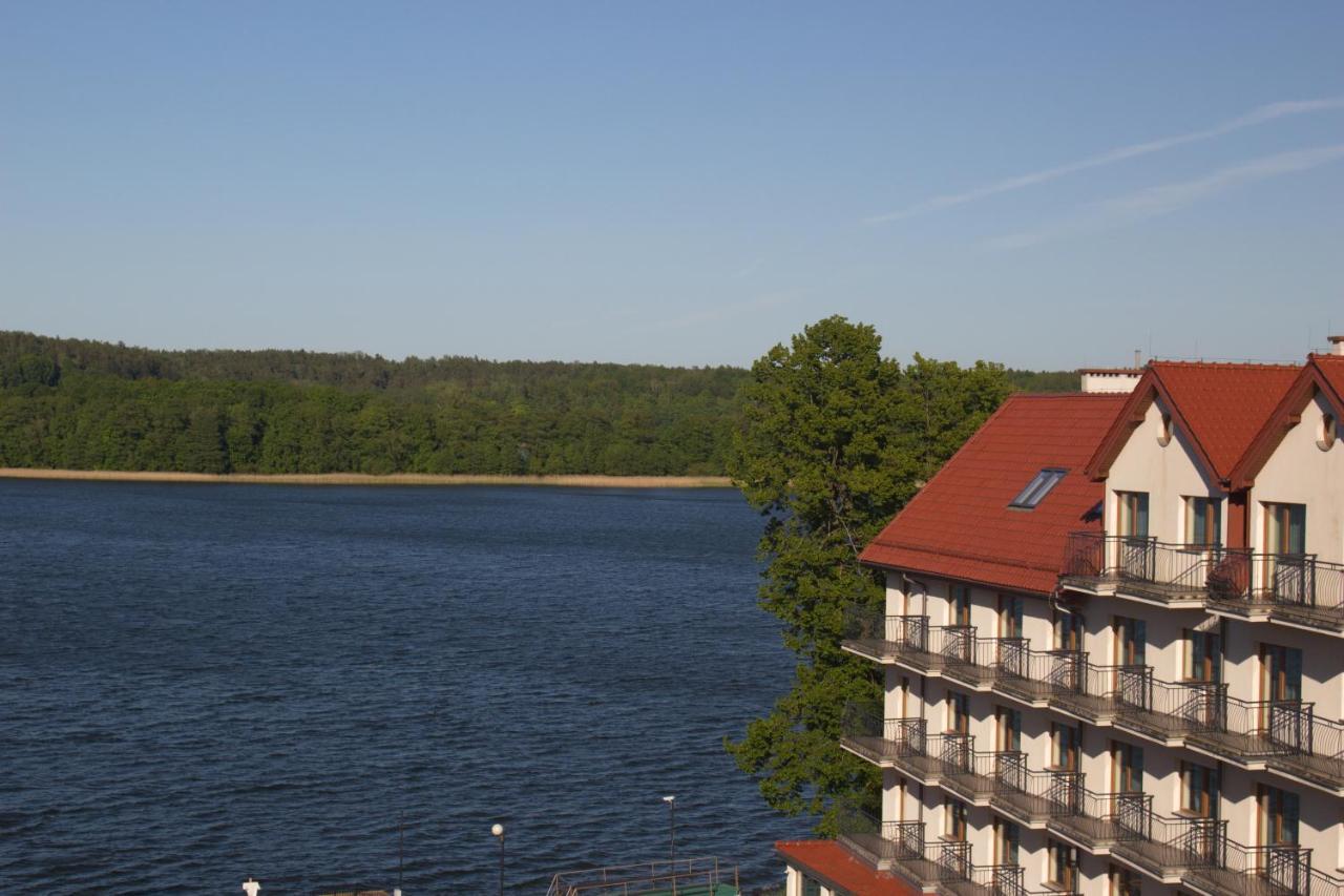 Hotel Huszcza Mrągowo Exterior foto